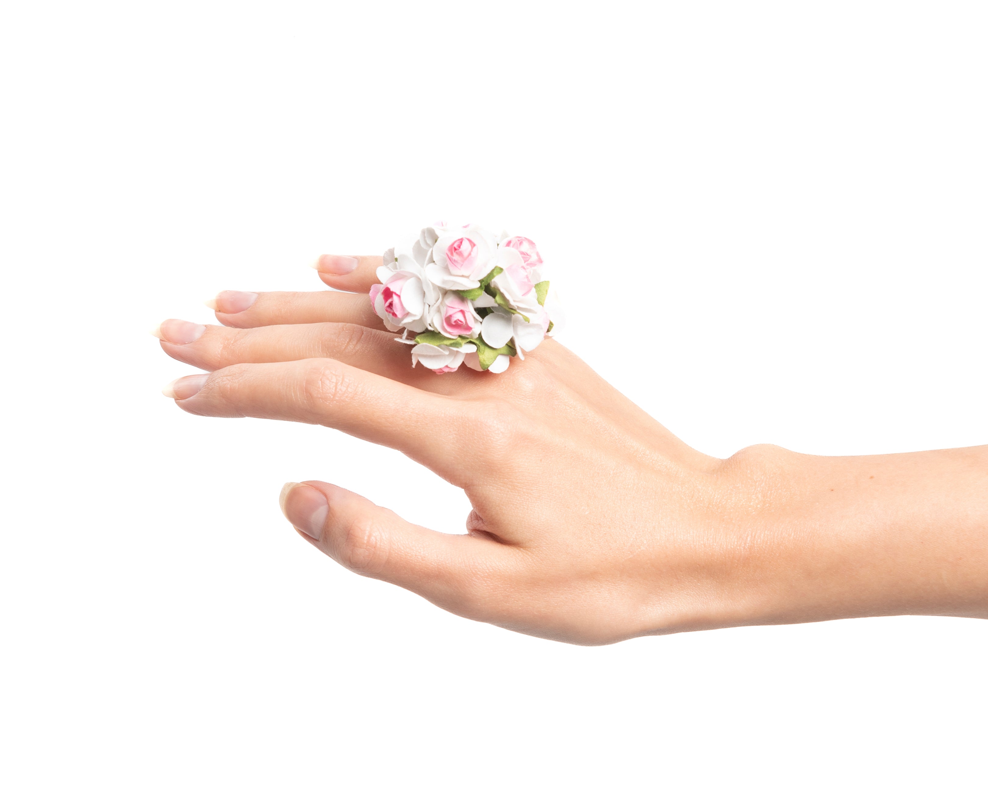 Wedding Bouquet Ring - Pink