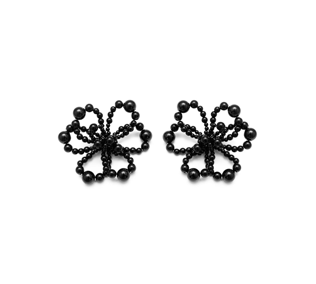 Holly Molly Mini Earrings - Black