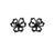 Holly Molly Mini Earrings - Black