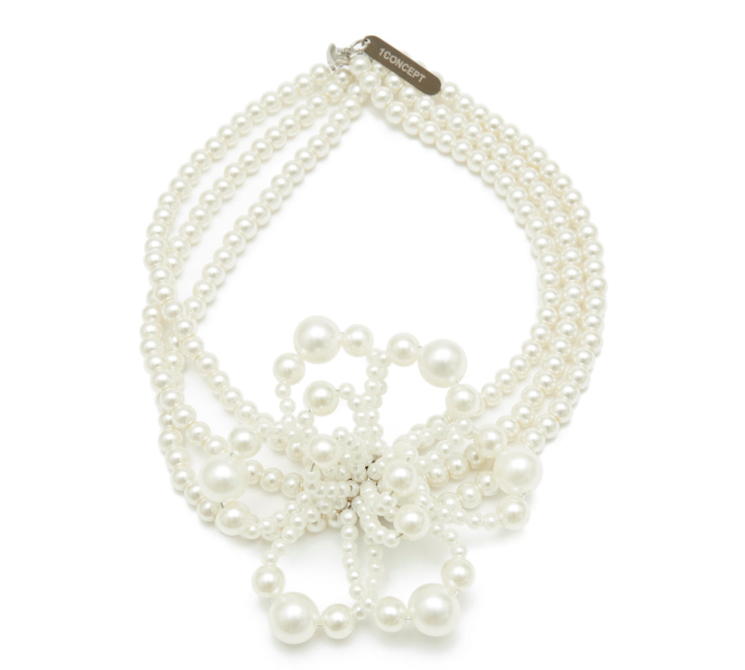 Bloom Armor Choker - Pearl