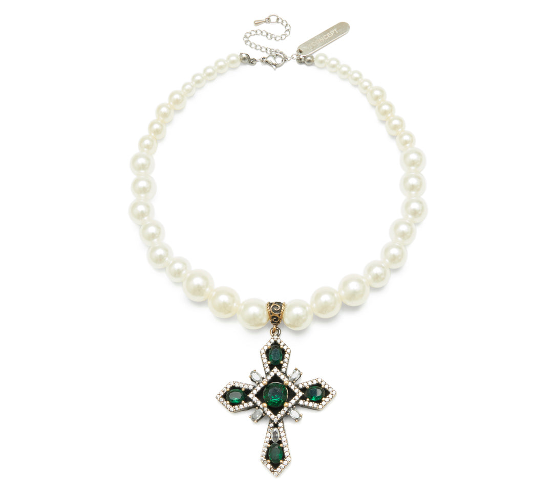 Little Prayer Choker - Green