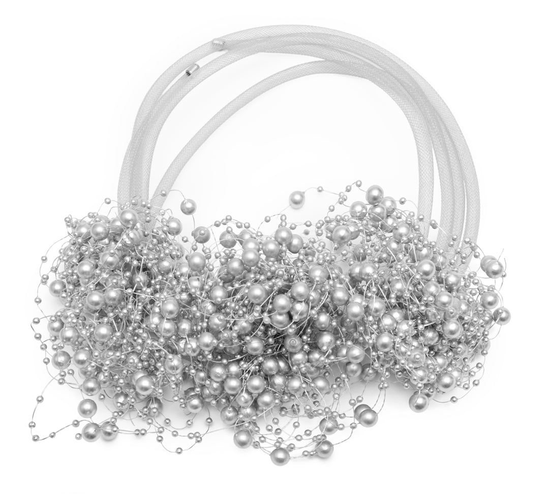 Bubble Bath Ruff - Silver