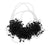 Bubble Bath Ruff - Black