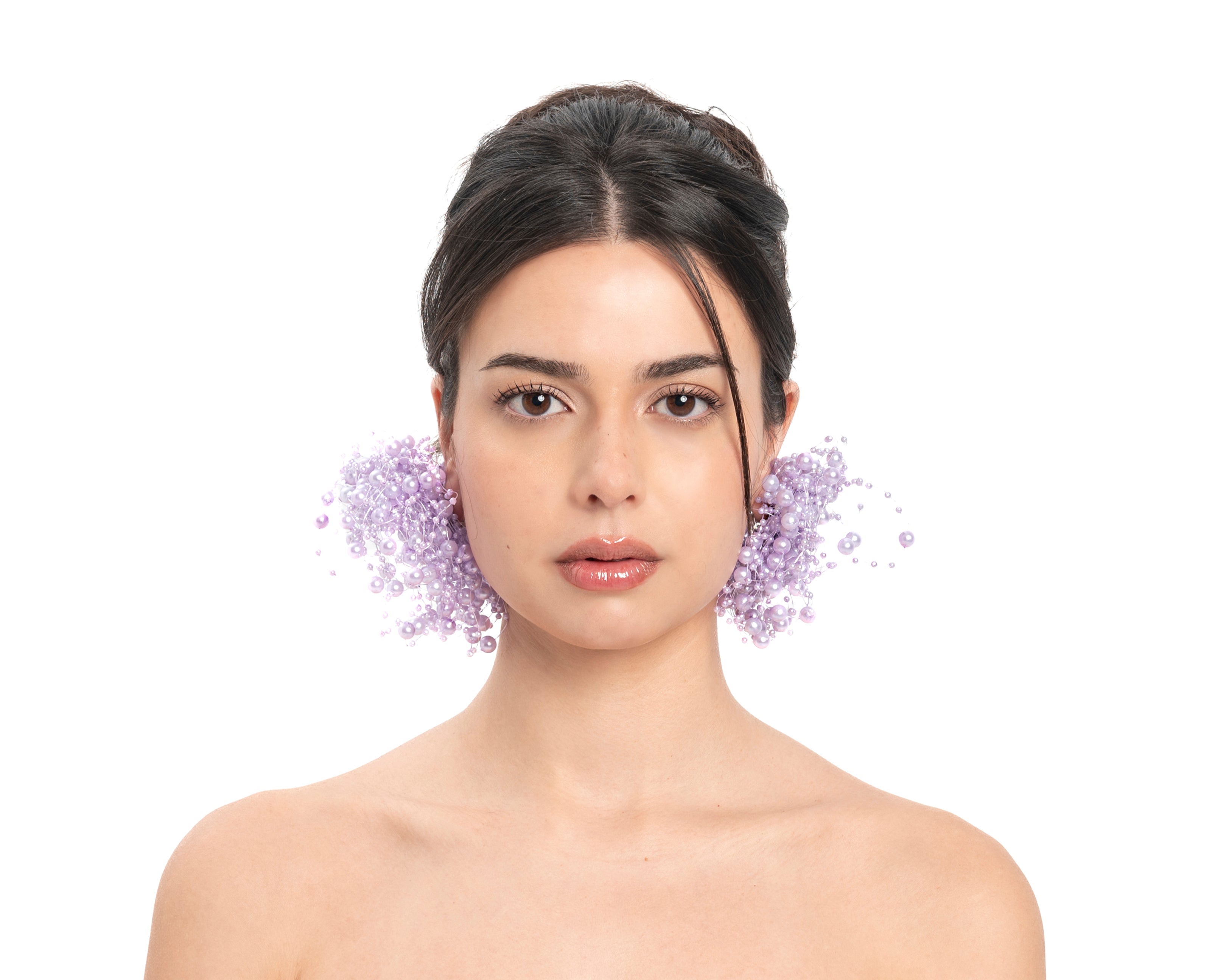 Bubble Bath Earrings - Lilac