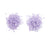 Bubble Bath Earrings - Lilac