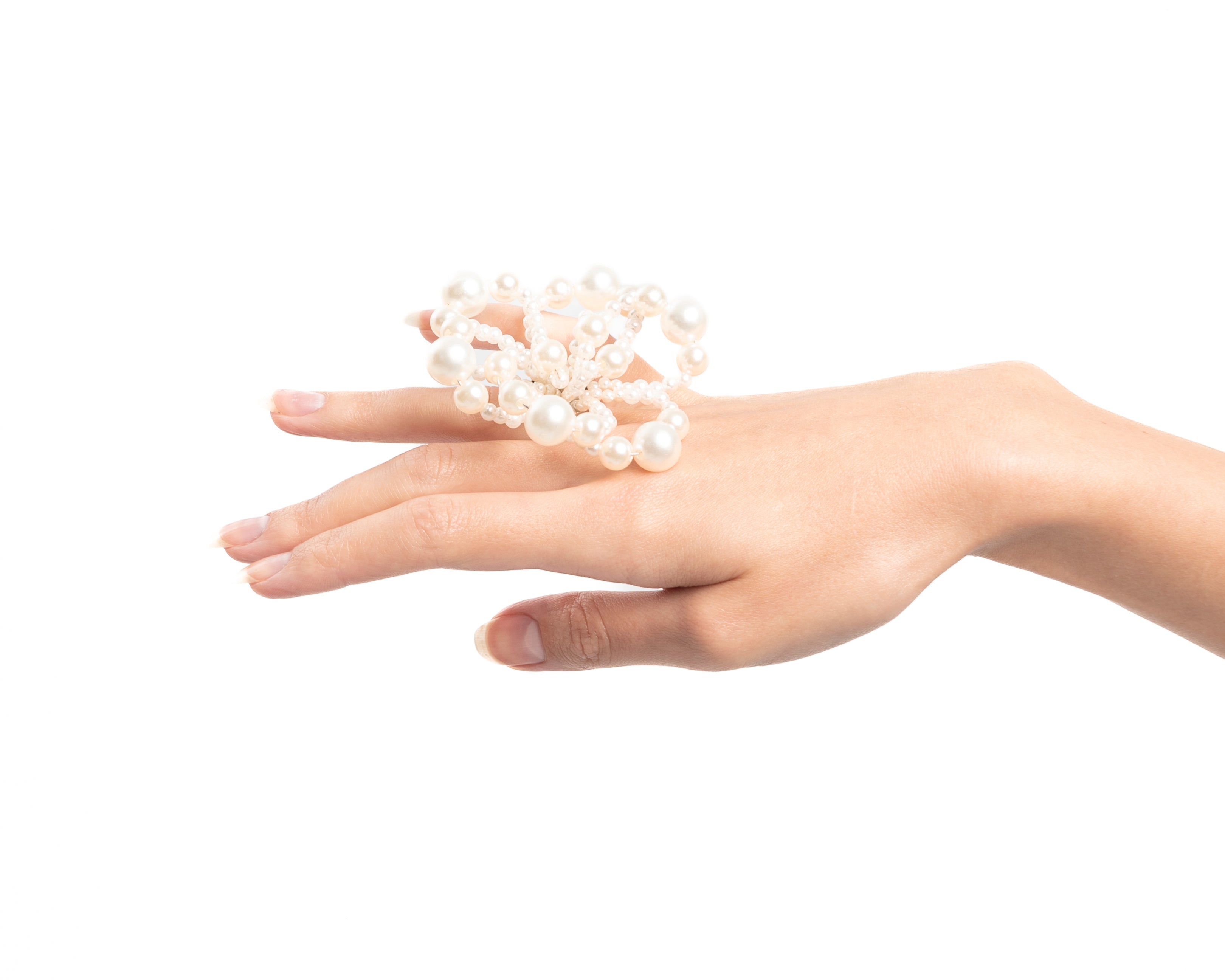 Holly Molly Ring - Pearl