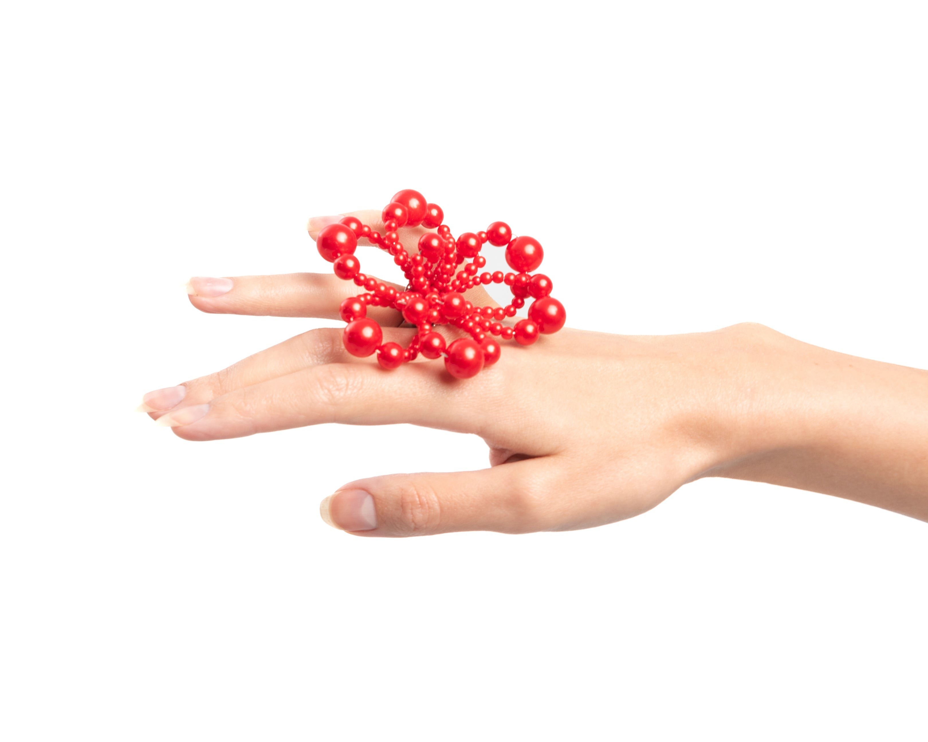 Holly Molly Ring - Red