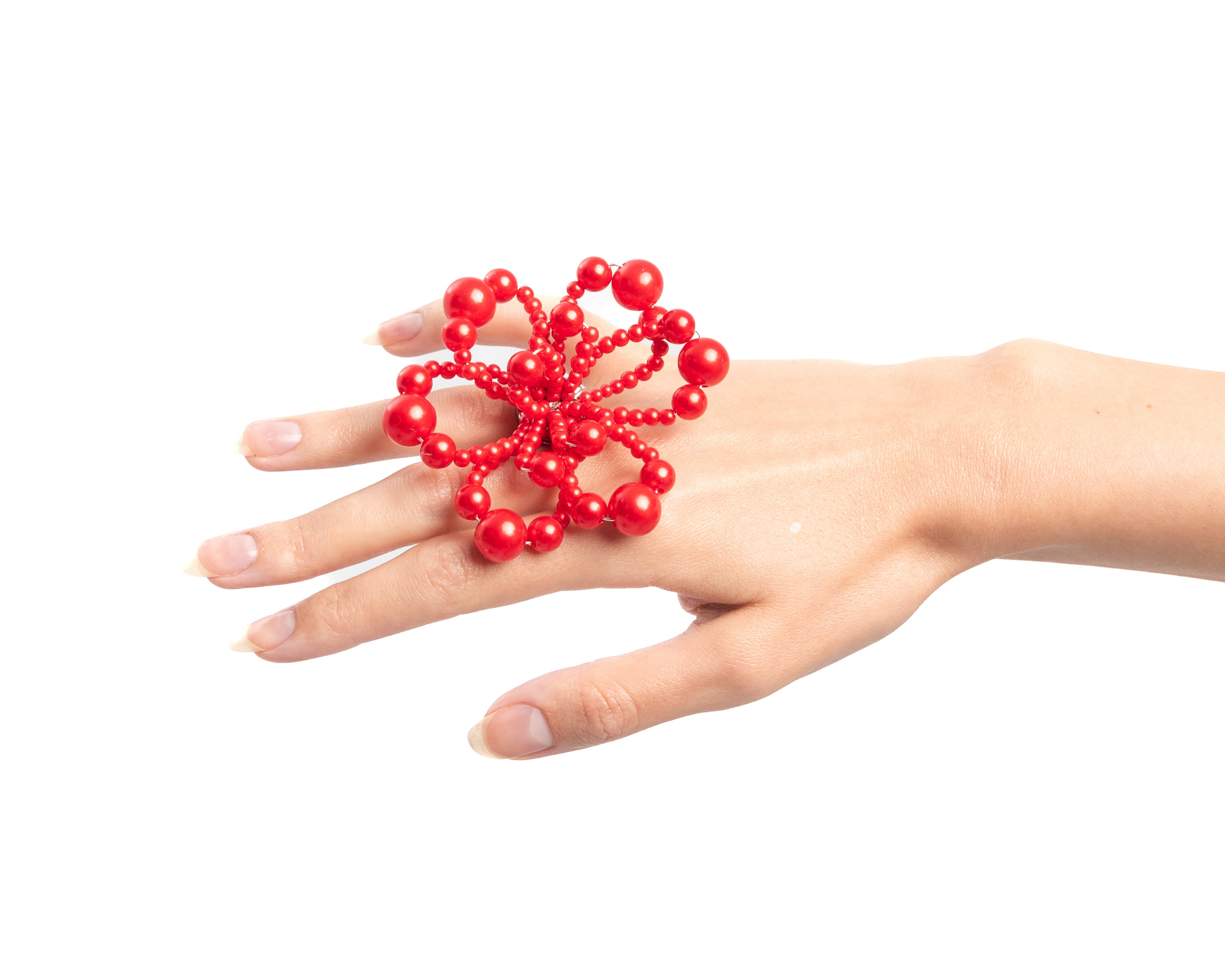 Holly Molly Ring - Red