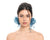 Bubble Bath Earrings - Petroleum Blue