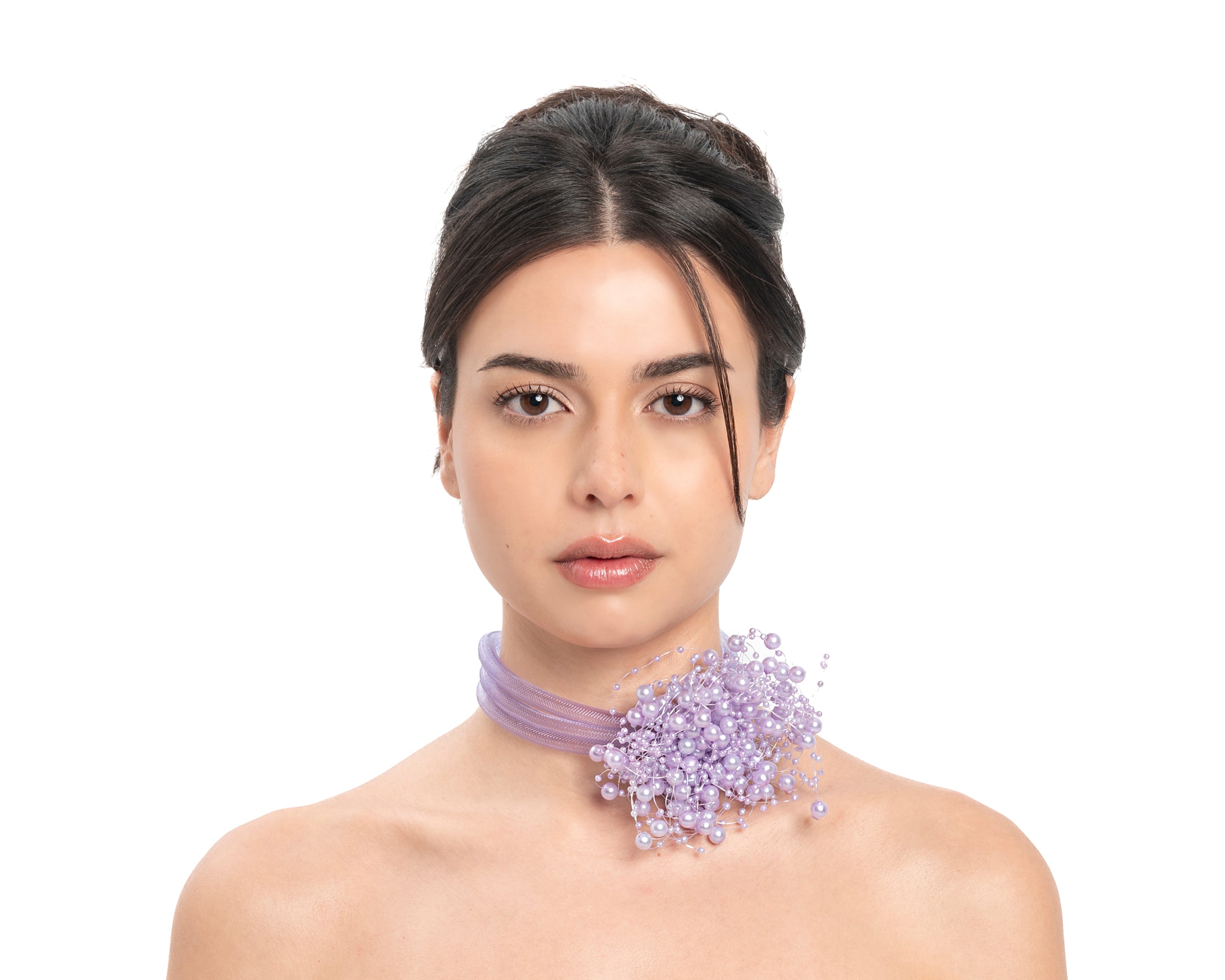 Bubble Bath Choker - Lilac