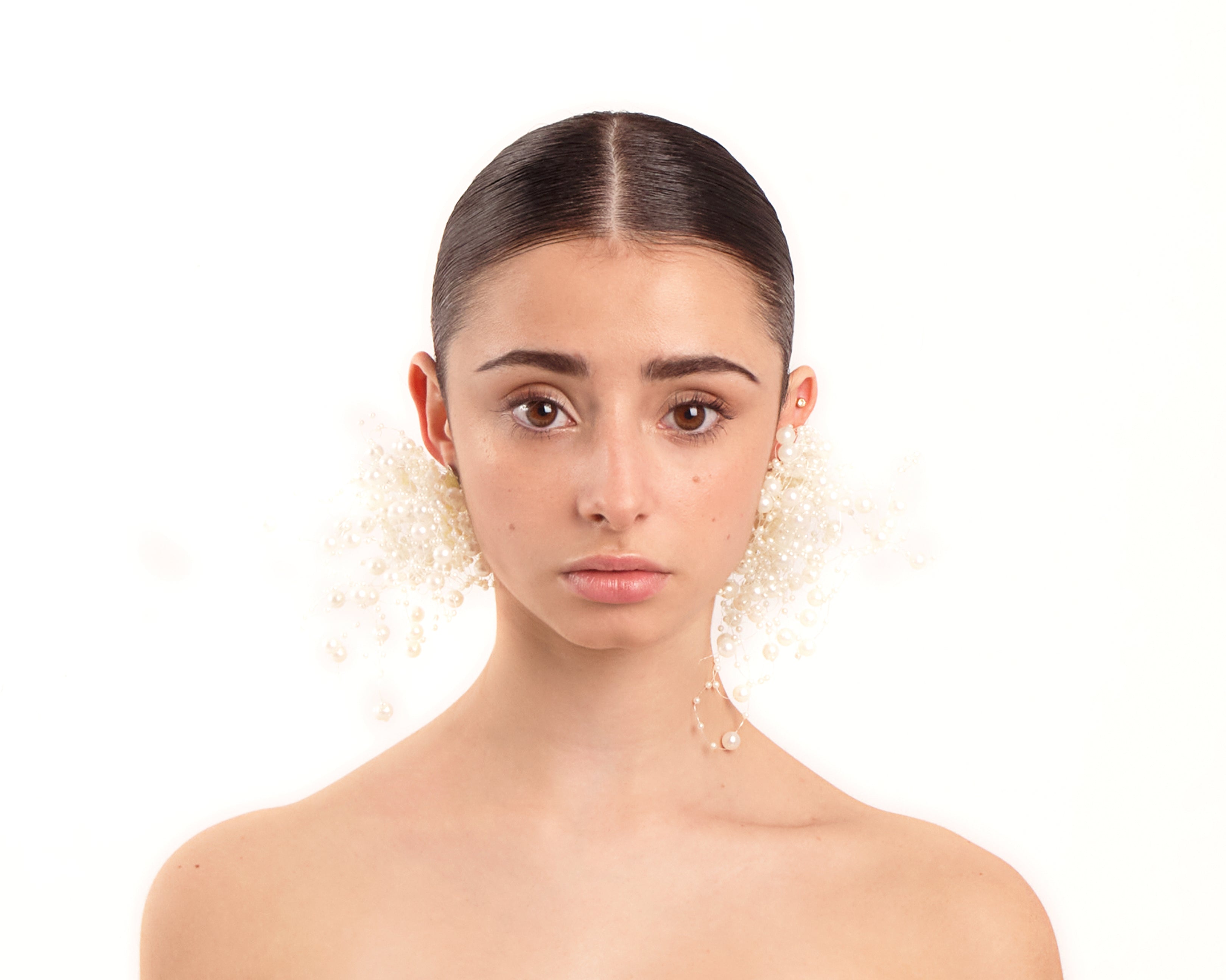 Bubble Bath Earrings - Pearl