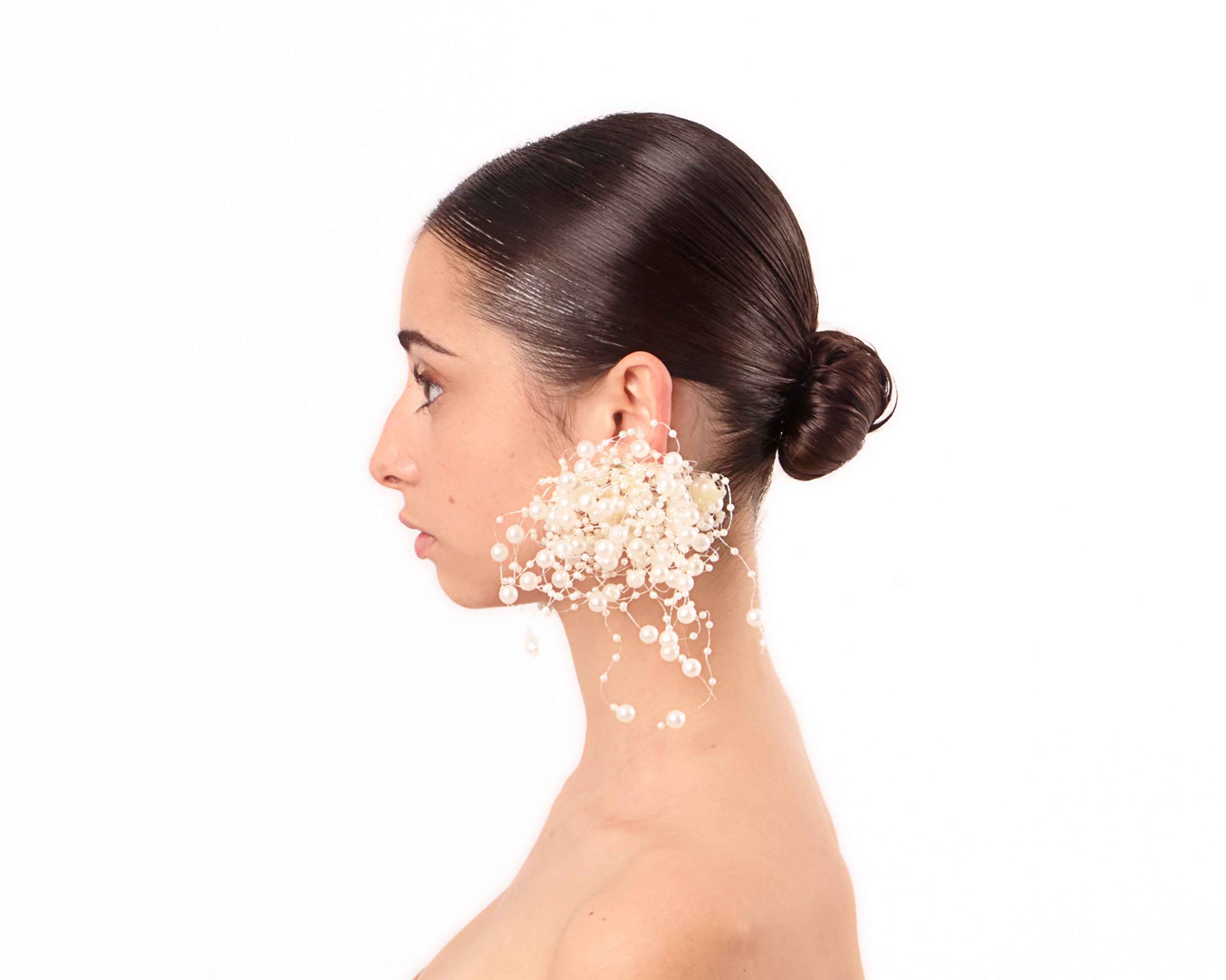 Bubble Bath Earrings - Pearl