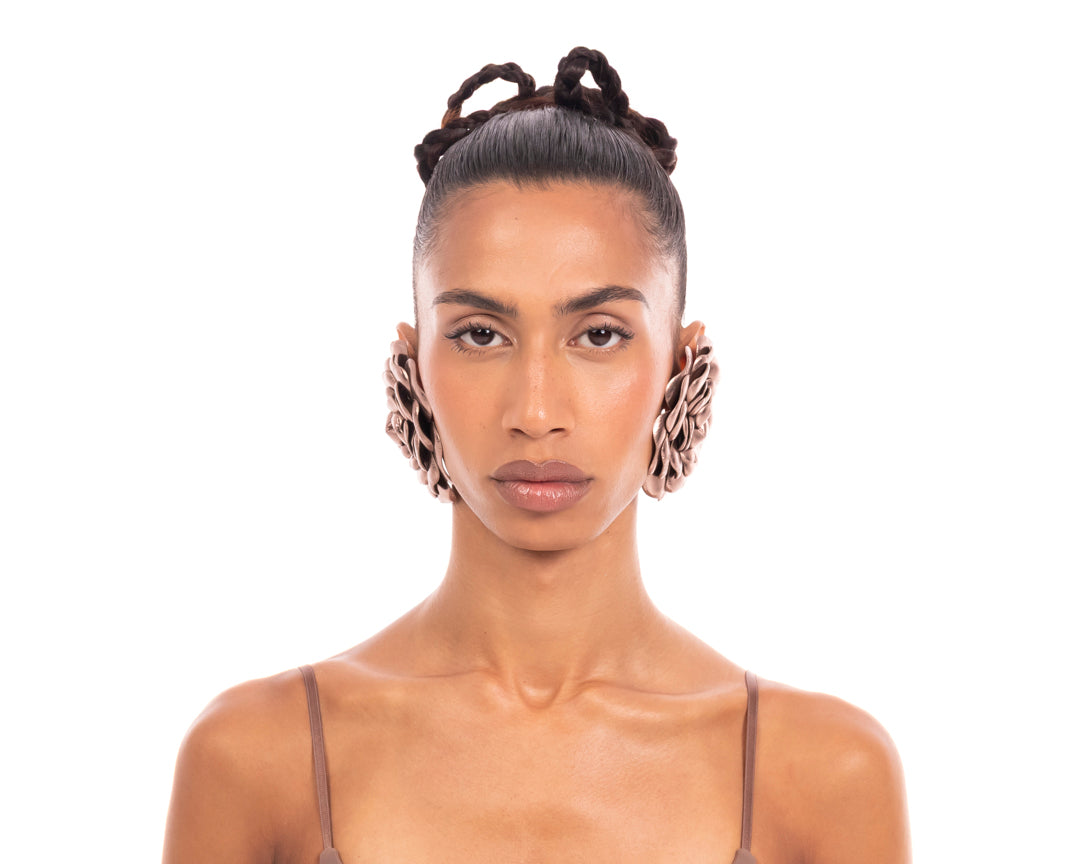 Bloom Earrings Bronze