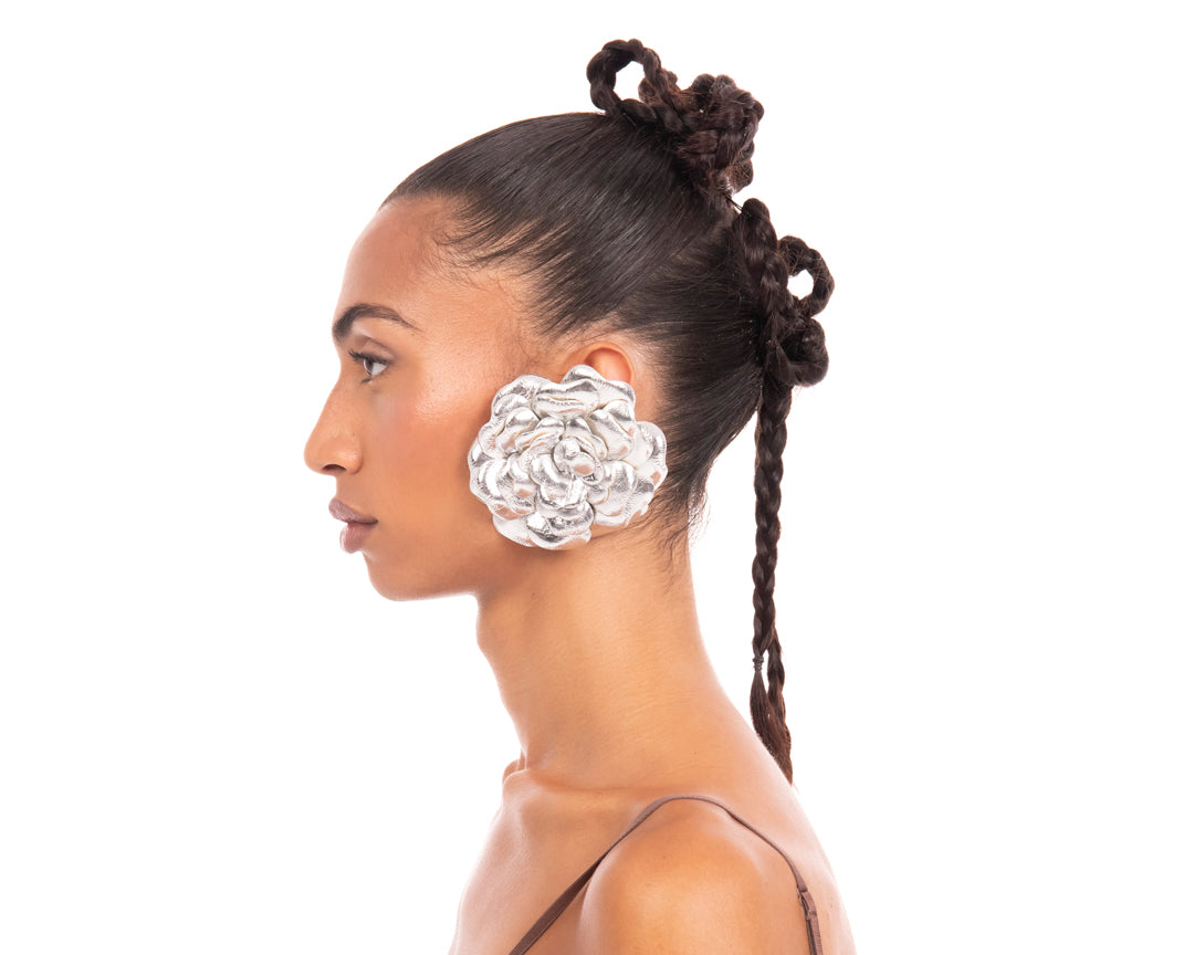 Bloom Earrings Silver