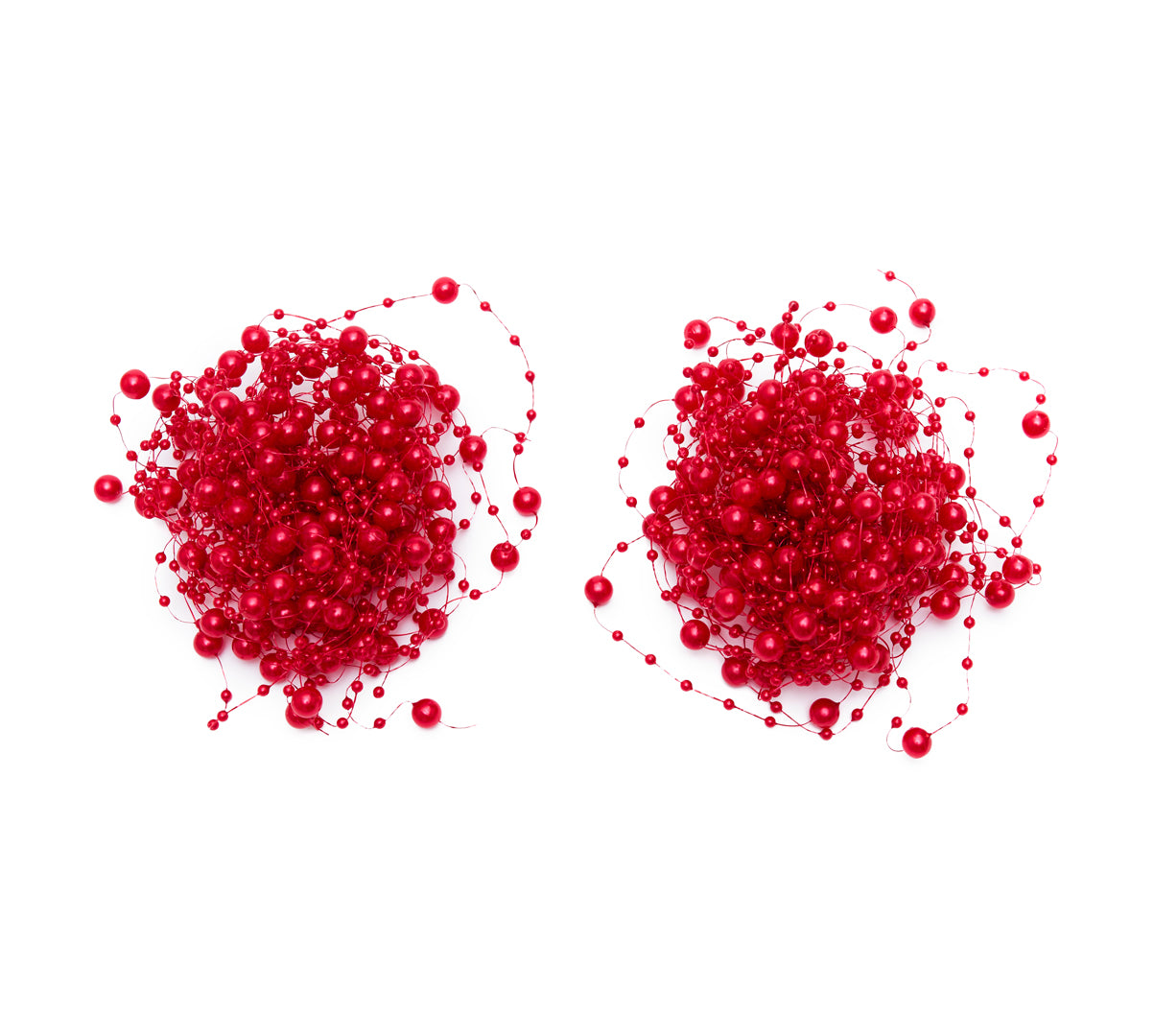 Bubble Bath Earrings - Red