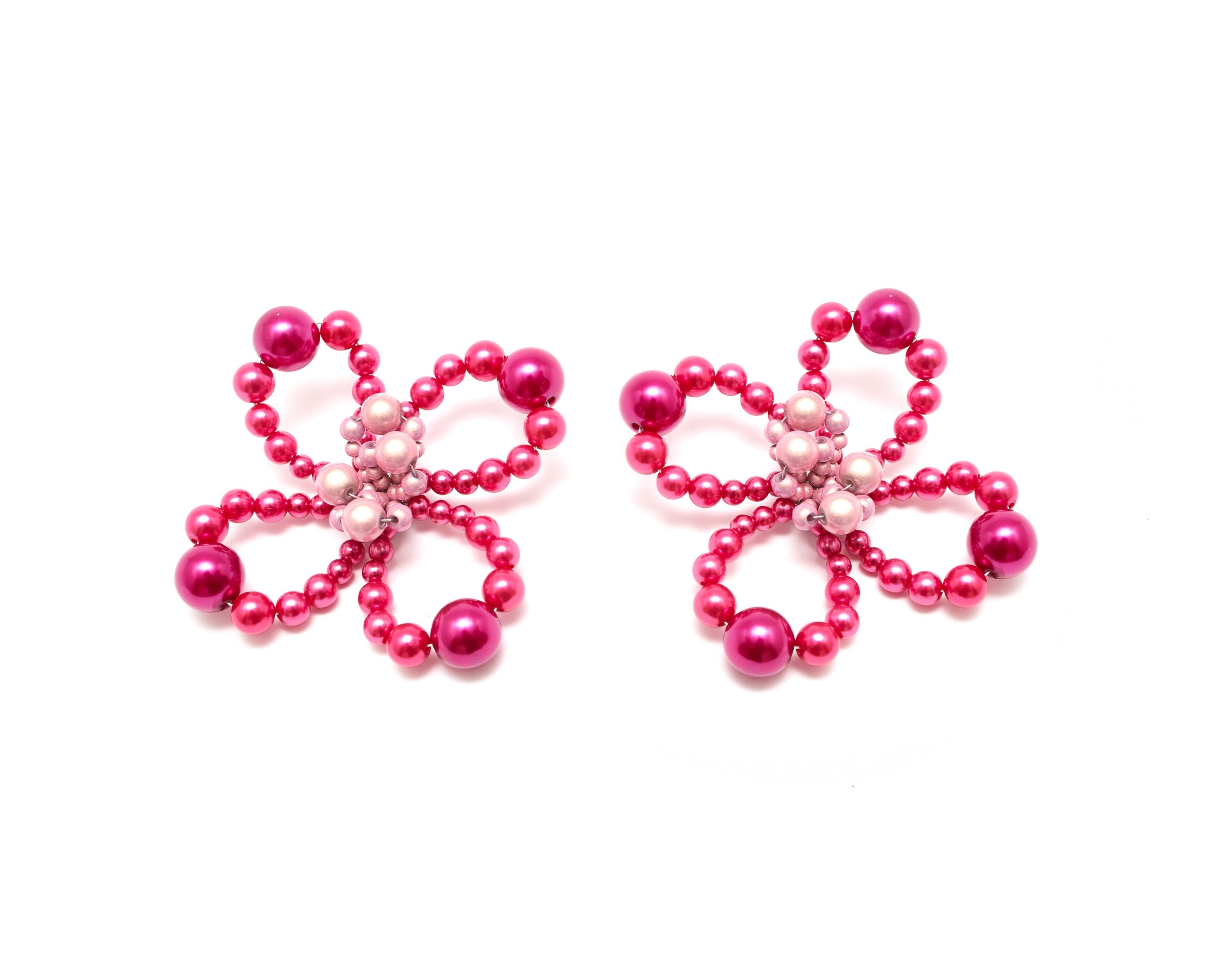 Candy Earrings - Burgundy