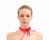 Lady Ribbon Choker - Red