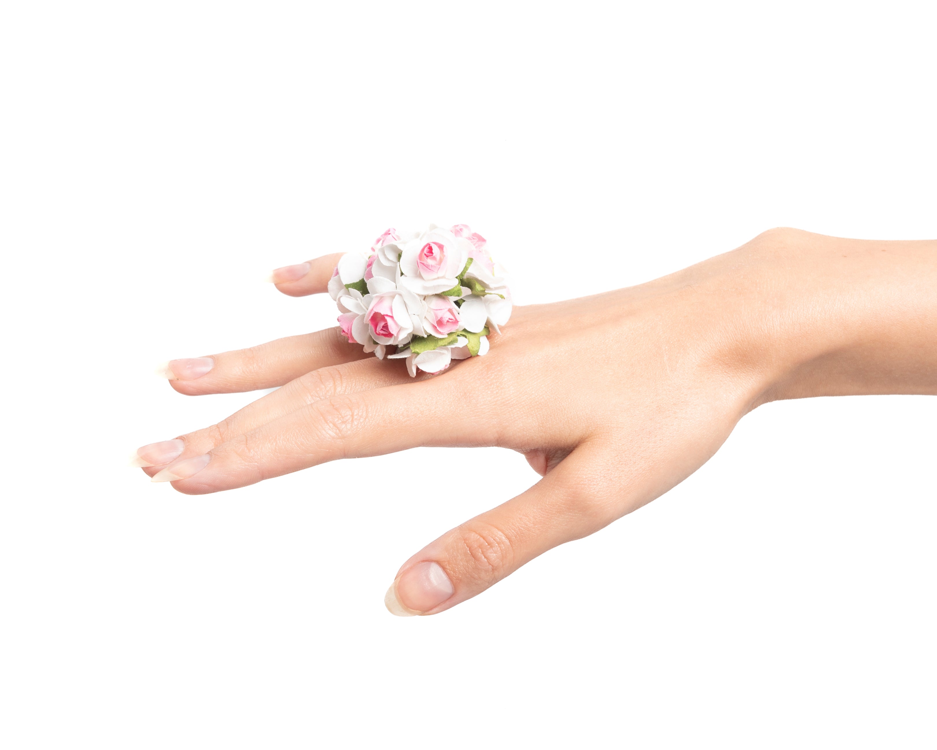 Wedding Bouquet Ring - Pink