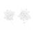 Bubble Garden Earrings - White