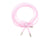 Lady Ribbon Choker - Pale Pink / Pink