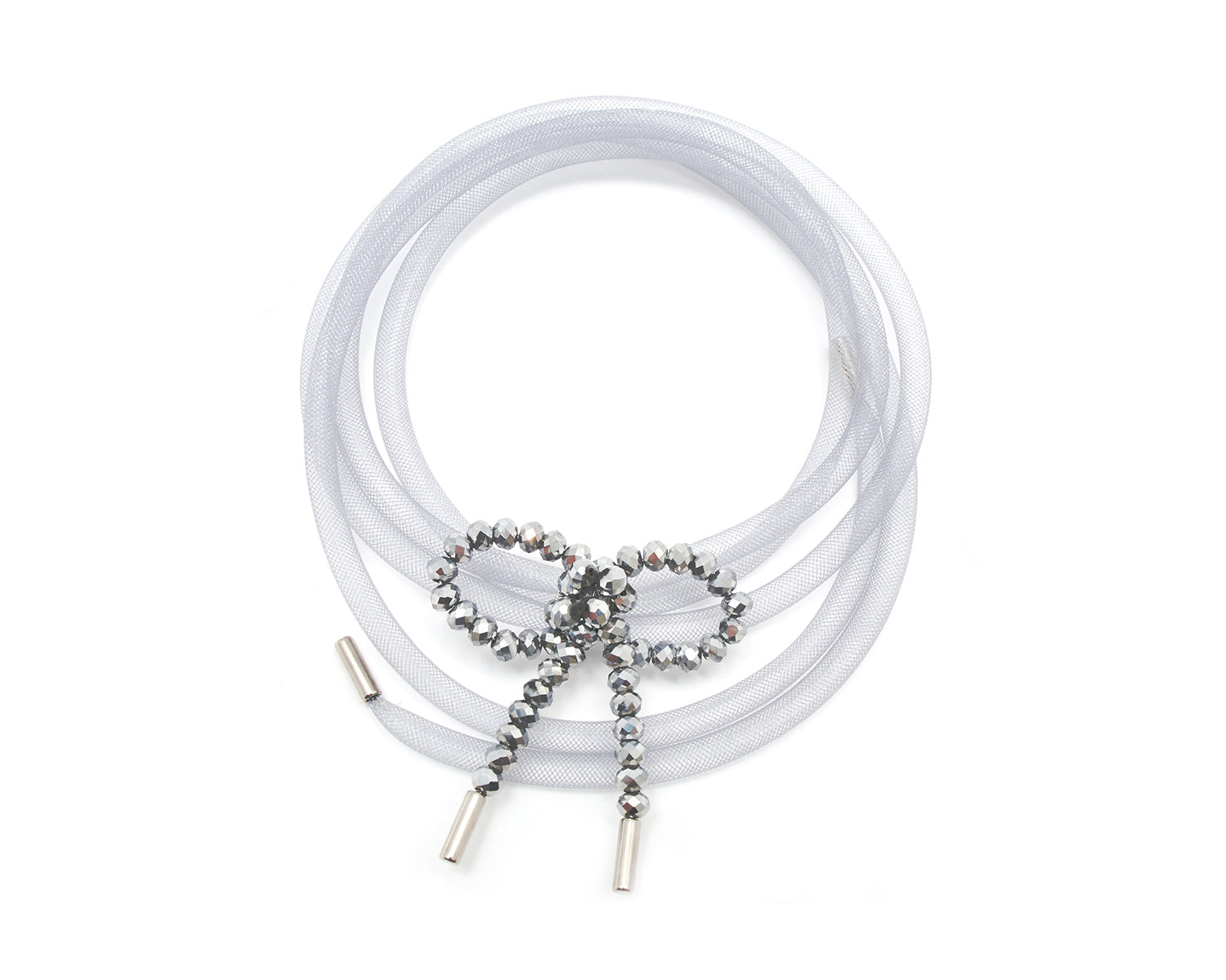 Lady Ribbon Choker - Mirrored