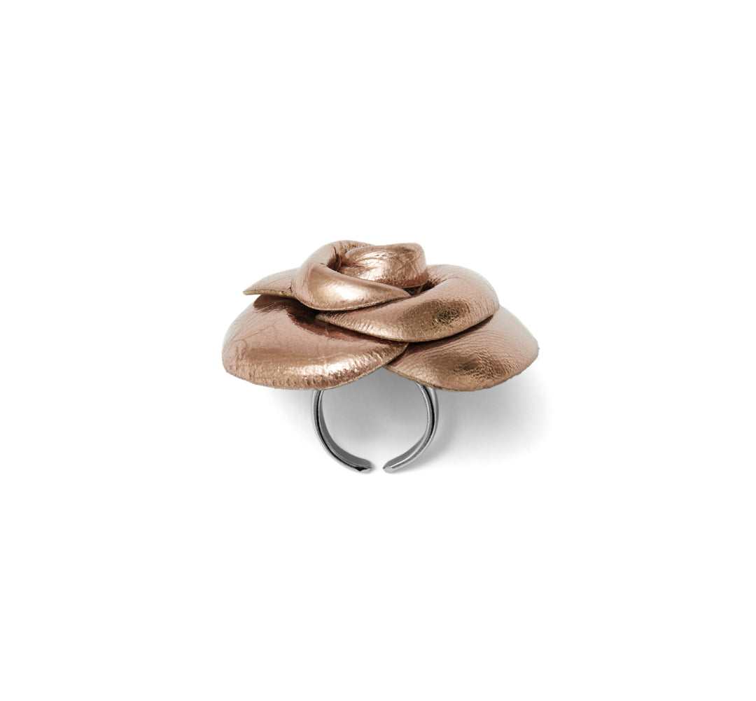 Sacred Rose Ring Bronze