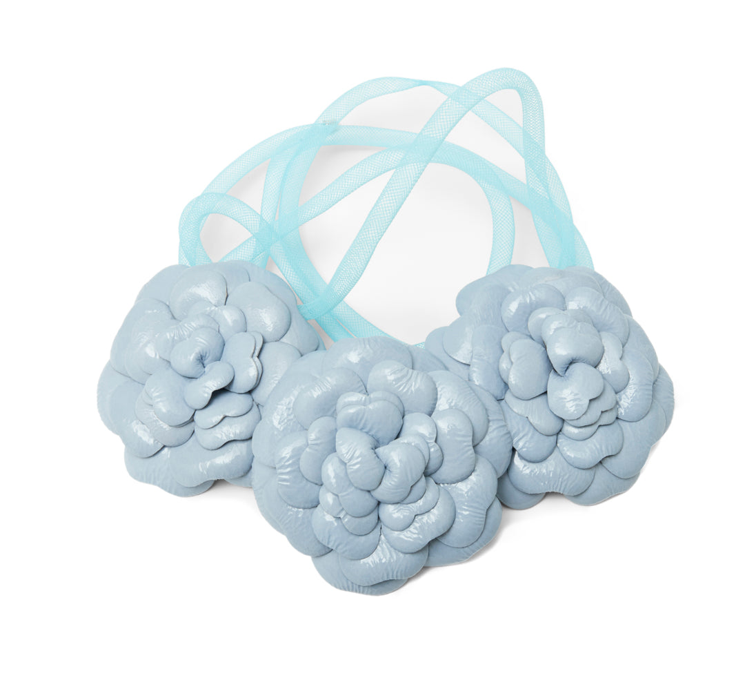 Solitary Bloom Gorget Blue