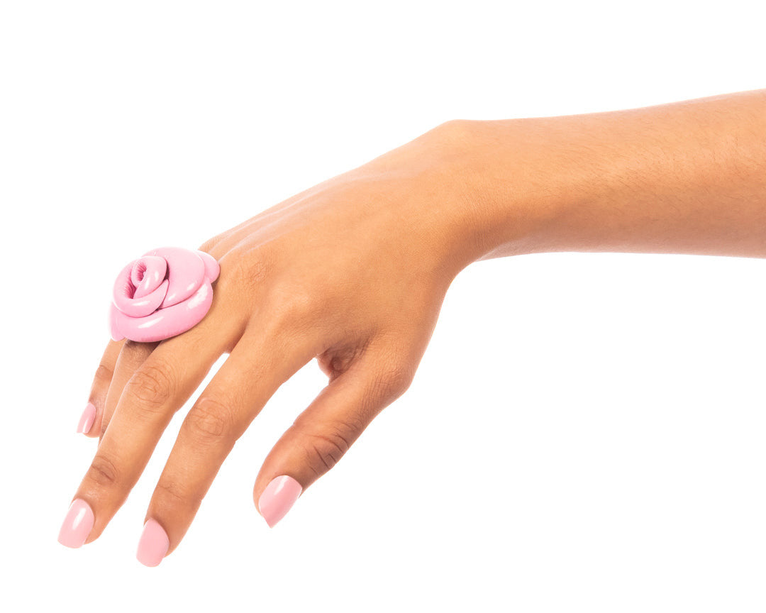 Sacred Rose Ring Pink